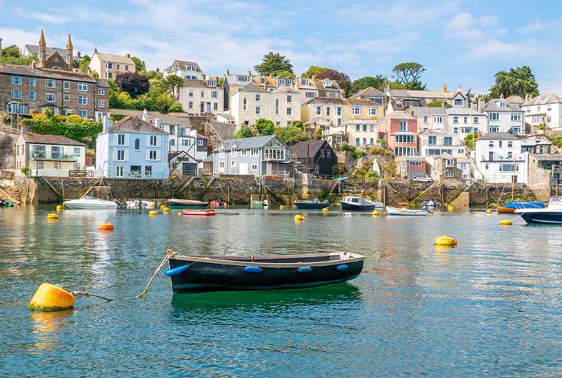 Holiday homes in Cornish harbour town, Polruan