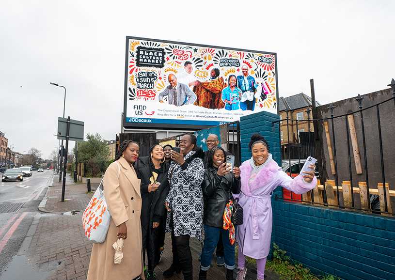 Black Culture Market wins Simply Business billboard competition