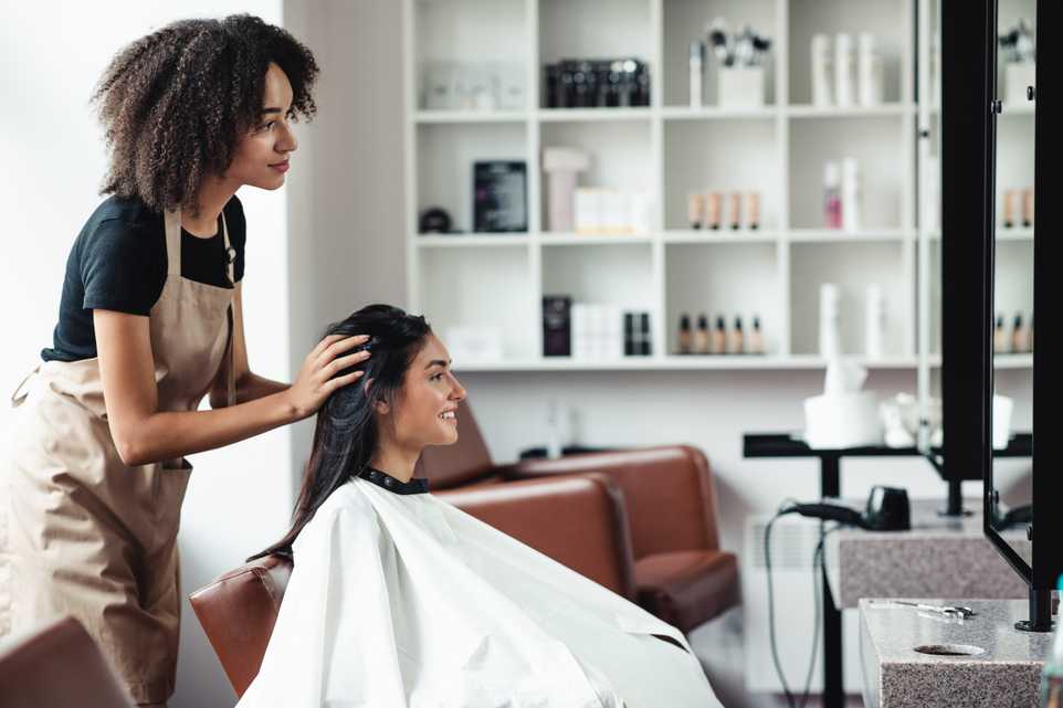 Hair and beauty salon