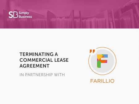 Terminating a commercial lease agreement template