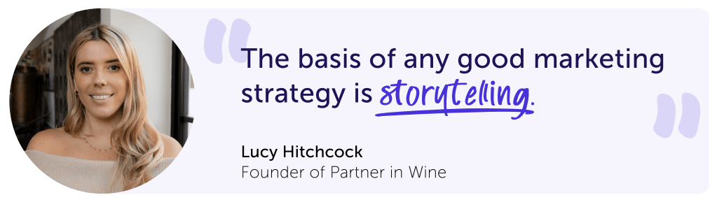 A quote graphic about the power of storytelling