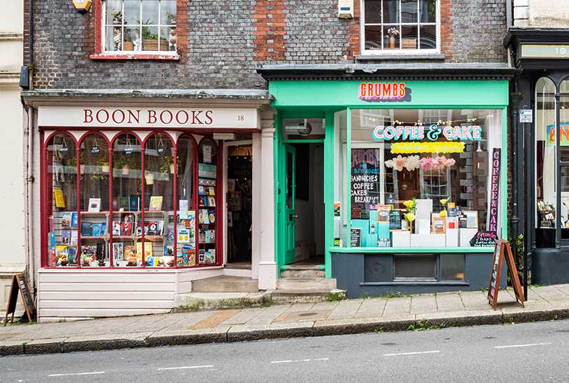 Independent bookshop in the UK