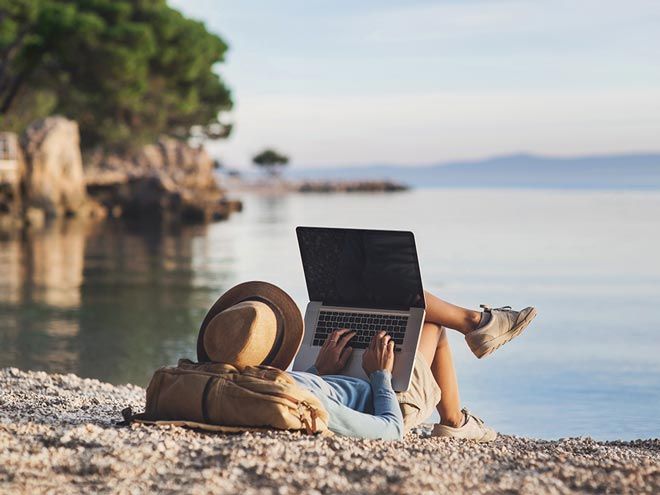 Enjoying the life of a remote worker