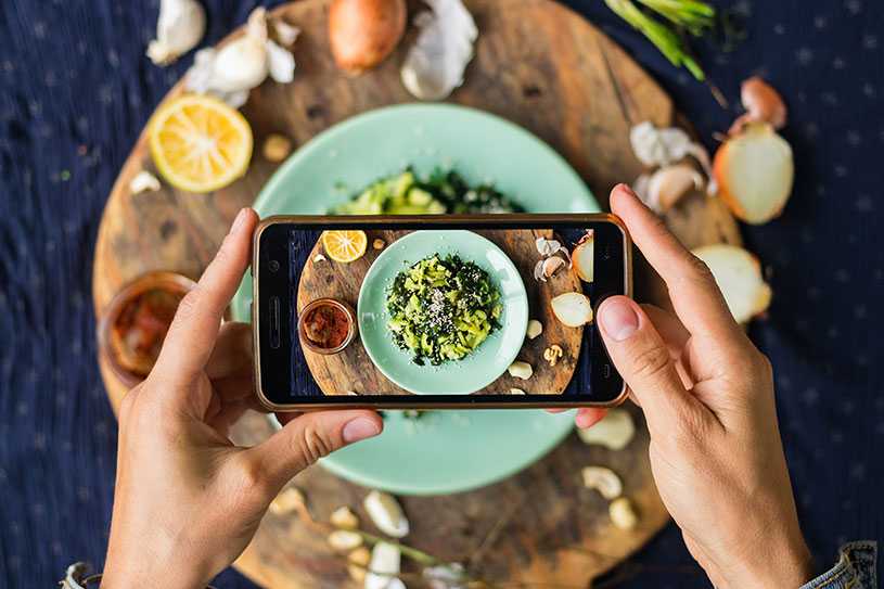 Food photography tips for small business