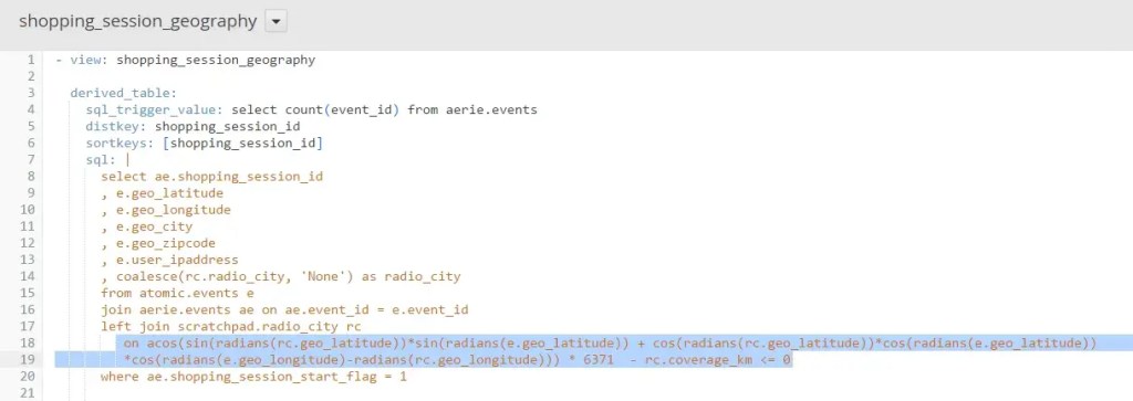 Radio city sql