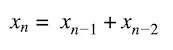 Fibonacci formula