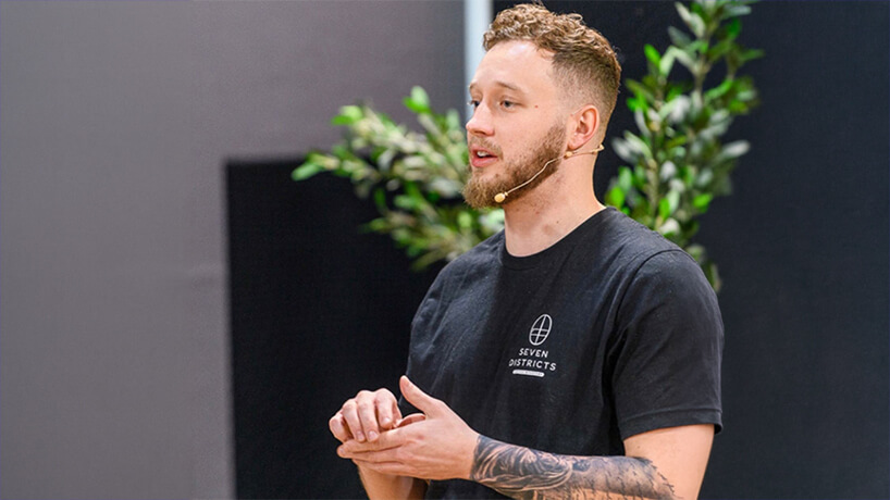 Ben Southall, co-founder of Seven Districts coffee