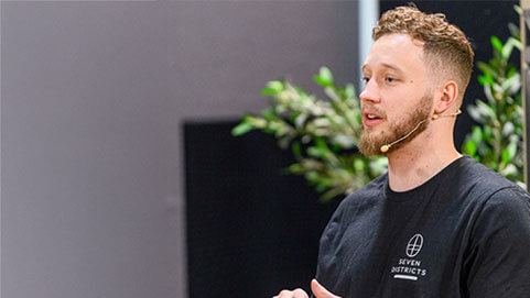 Ben Southall, co-founder of Seven Districts coffee