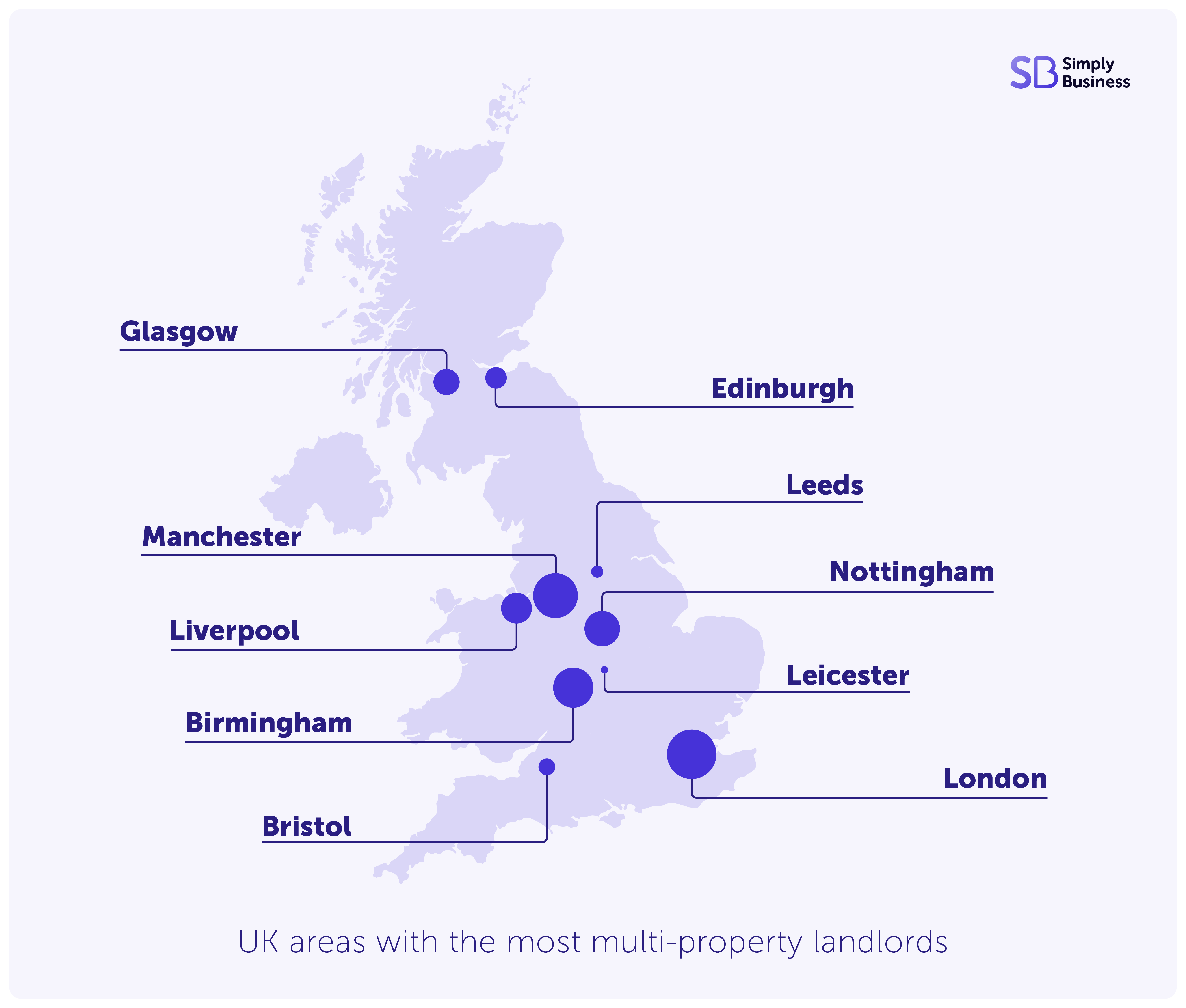 Best buy-to-let areas in the UK for 2024