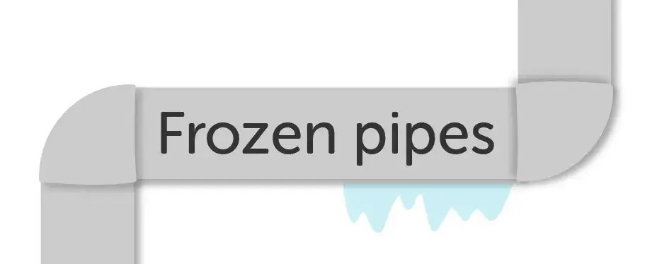 Frozen pipes