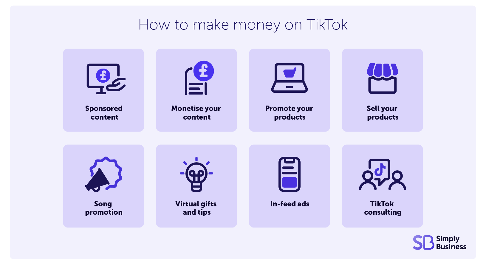 How to make money on TikTok | Simply Business