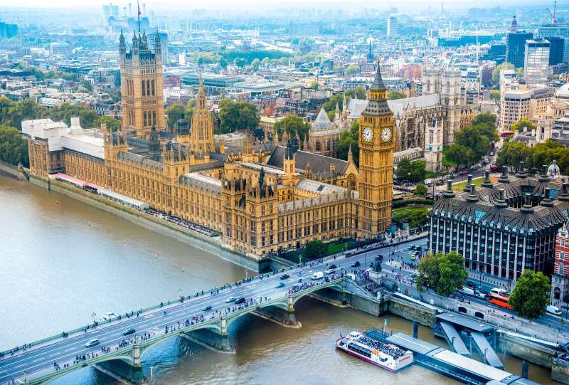 Houses of Parliament in London