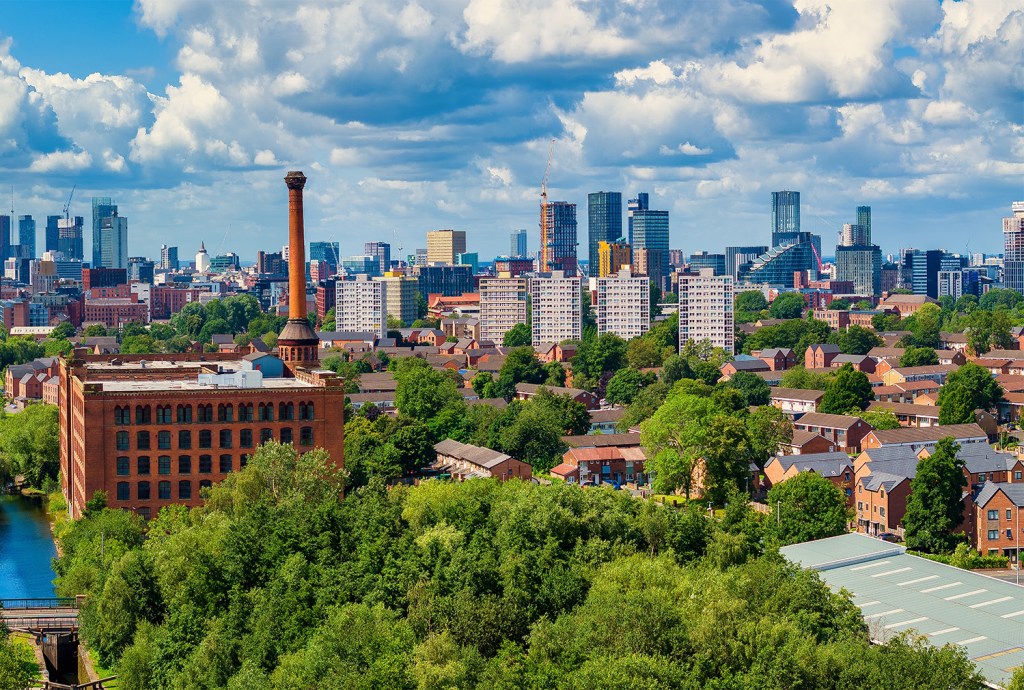Manchester skyline