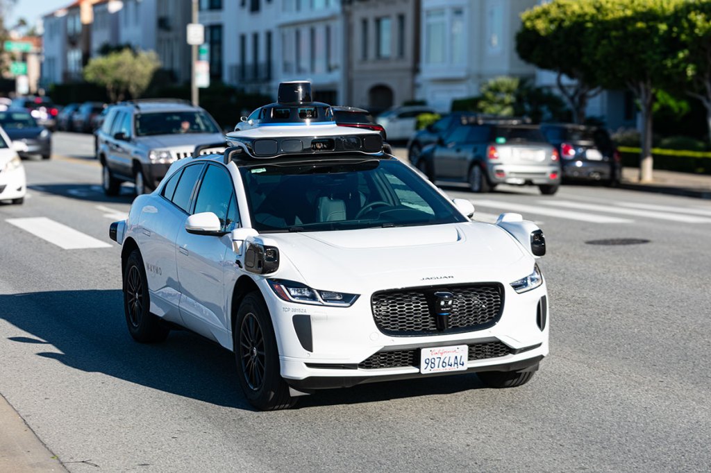 Waymo driverless car in San Francisco as firm prepares to launch in UK