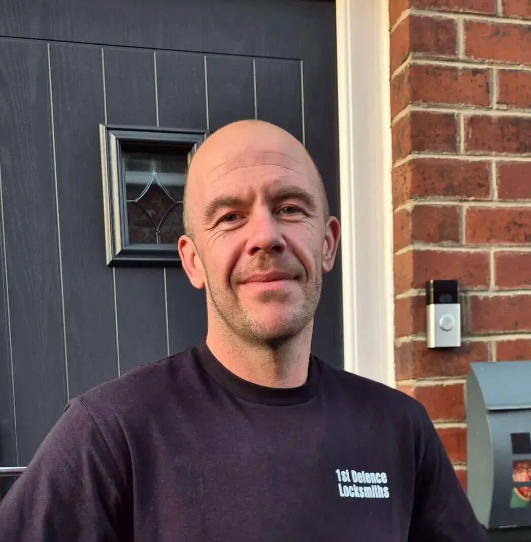 Ben Gatenby, owner of 1st Defence Locksmith Leeds