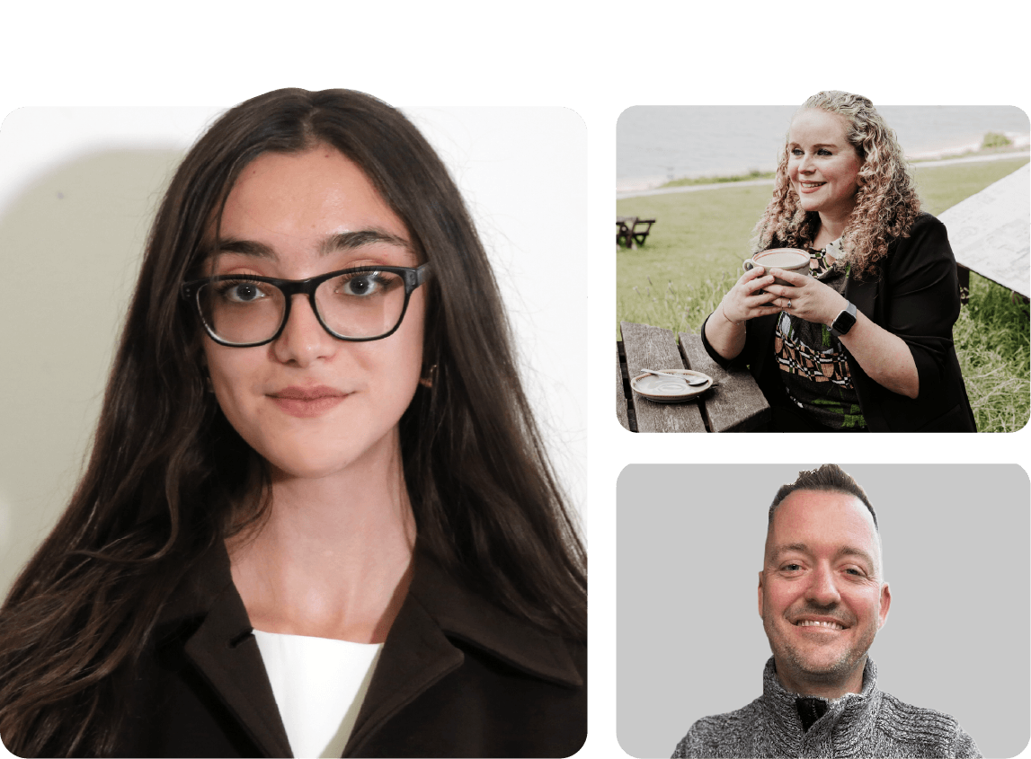 Ideja Bajra, Founder of Edvance AI, Fay Phillips-Jones, Founder and HR Career Coach at Coaching With Fay, Ryan Sullivan Founder of Swyft Services