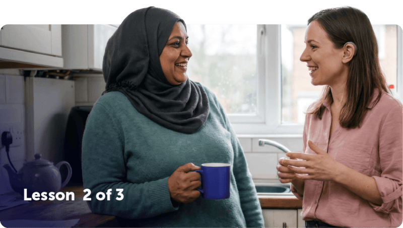 A landlord and a tenant discuss their tenants vs landlord responsibilities